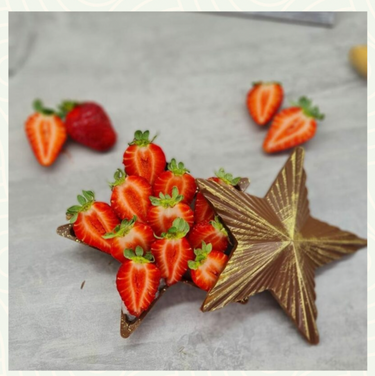 Forma de Chocolate Especial 3 Partes - Estrela Porta Jóia - BWB3674